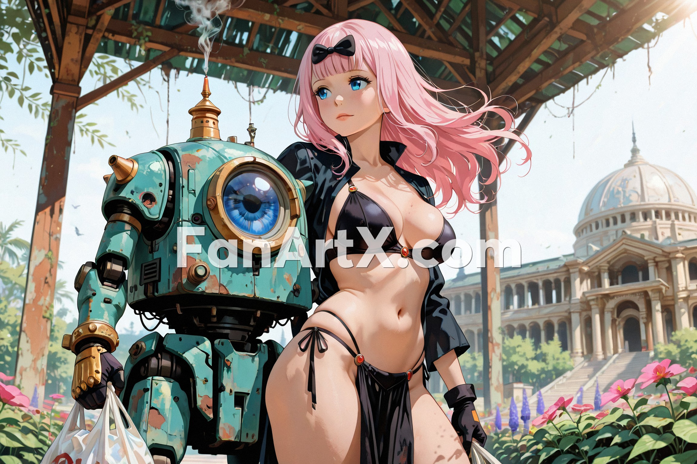 Chika Fujiwara fanart - kaguya sama love is war character 2008993